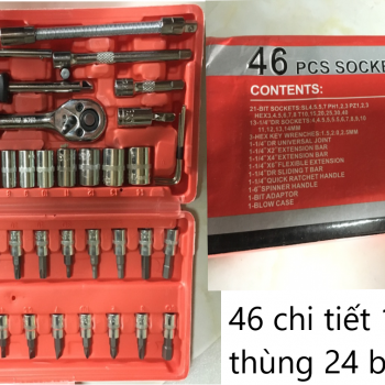 Bộ dụng cụ sửa chữa đa năng 46 chi tiết