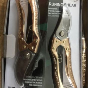 Kéo bấm cành hạnh hằng (màu đồng)