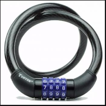 Khóa dây số Tonyon màu đen