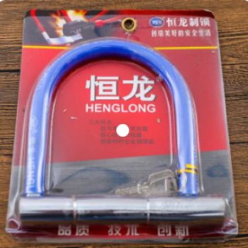 Khóa U xanh đỏ HengLong 